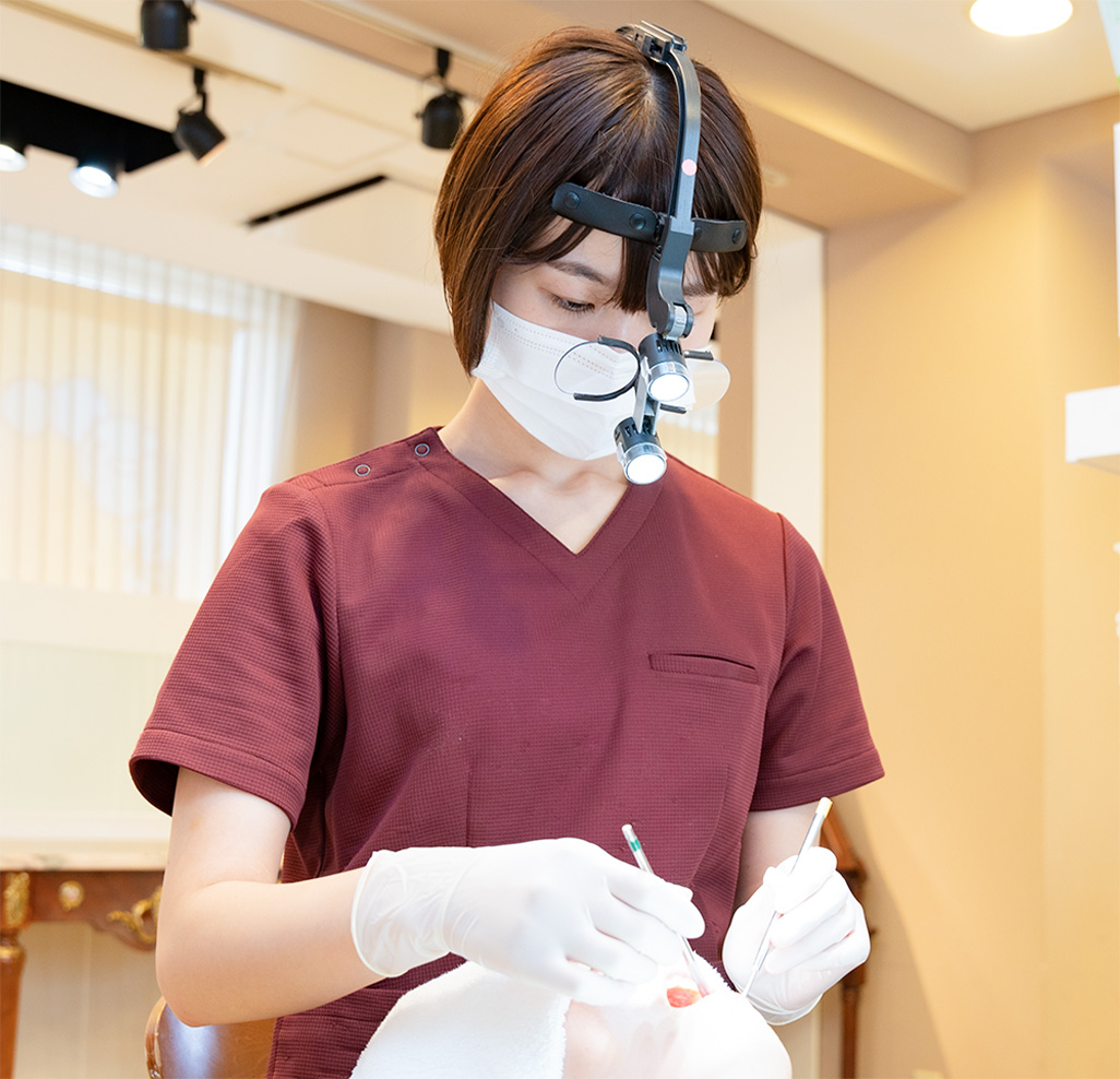 理想の歯の参考画像